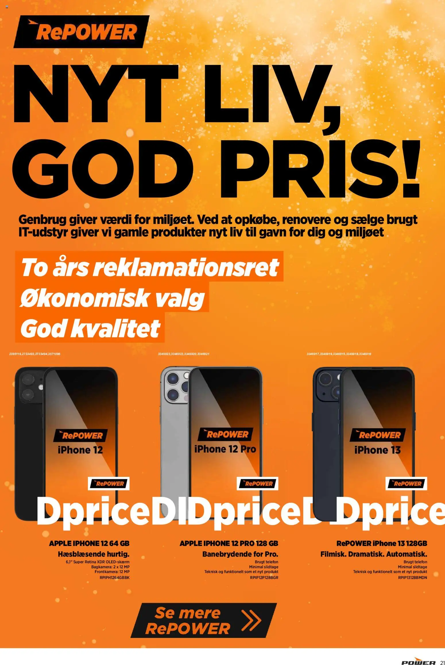 Power tilbudsavis – gyldig fra 13.02.2026 | Side: 21 | Produkter: Telefon, Søm