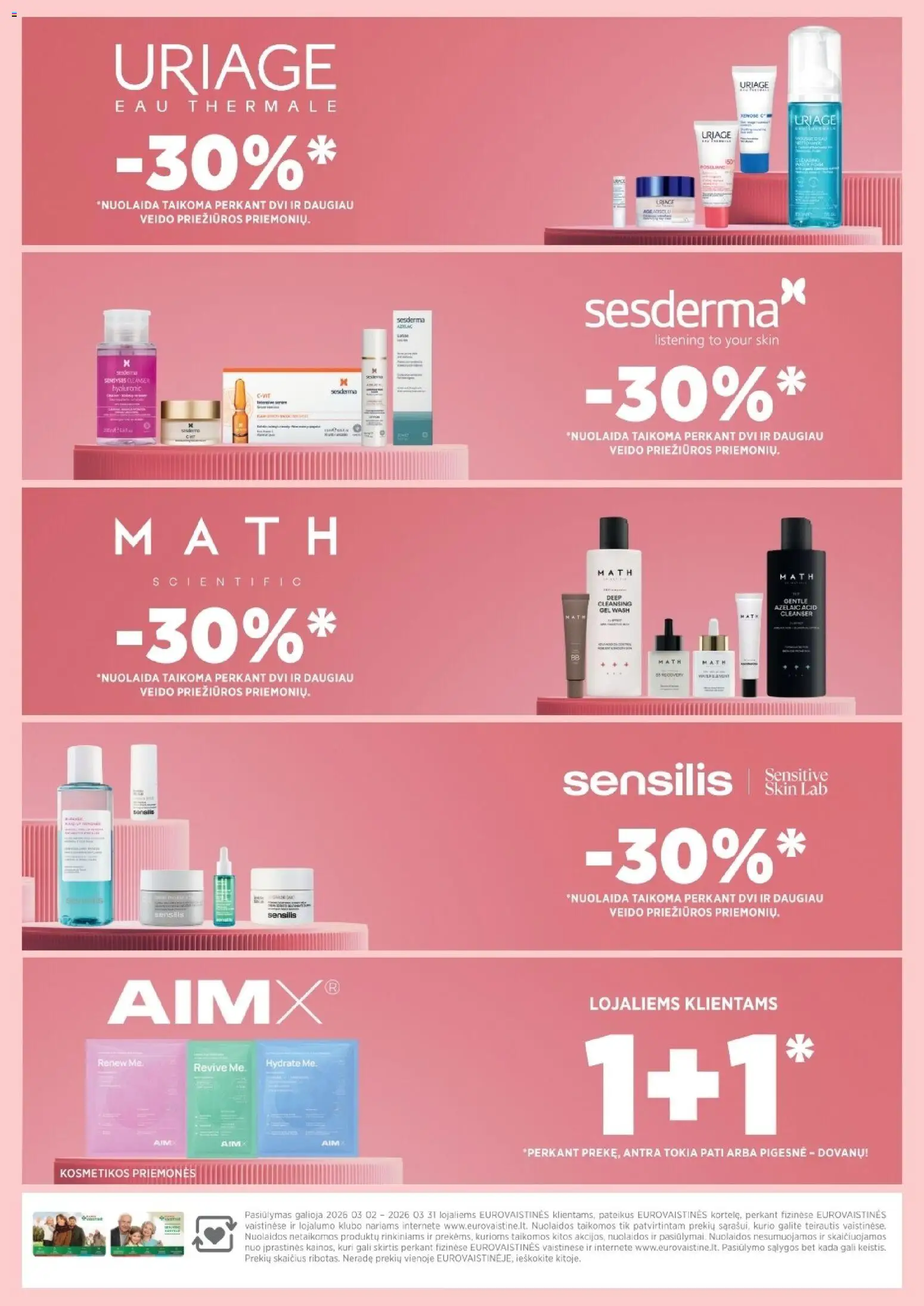 EUROVAISTINĖ akcijos nuo 01.03.2026 | Puslapis: 28