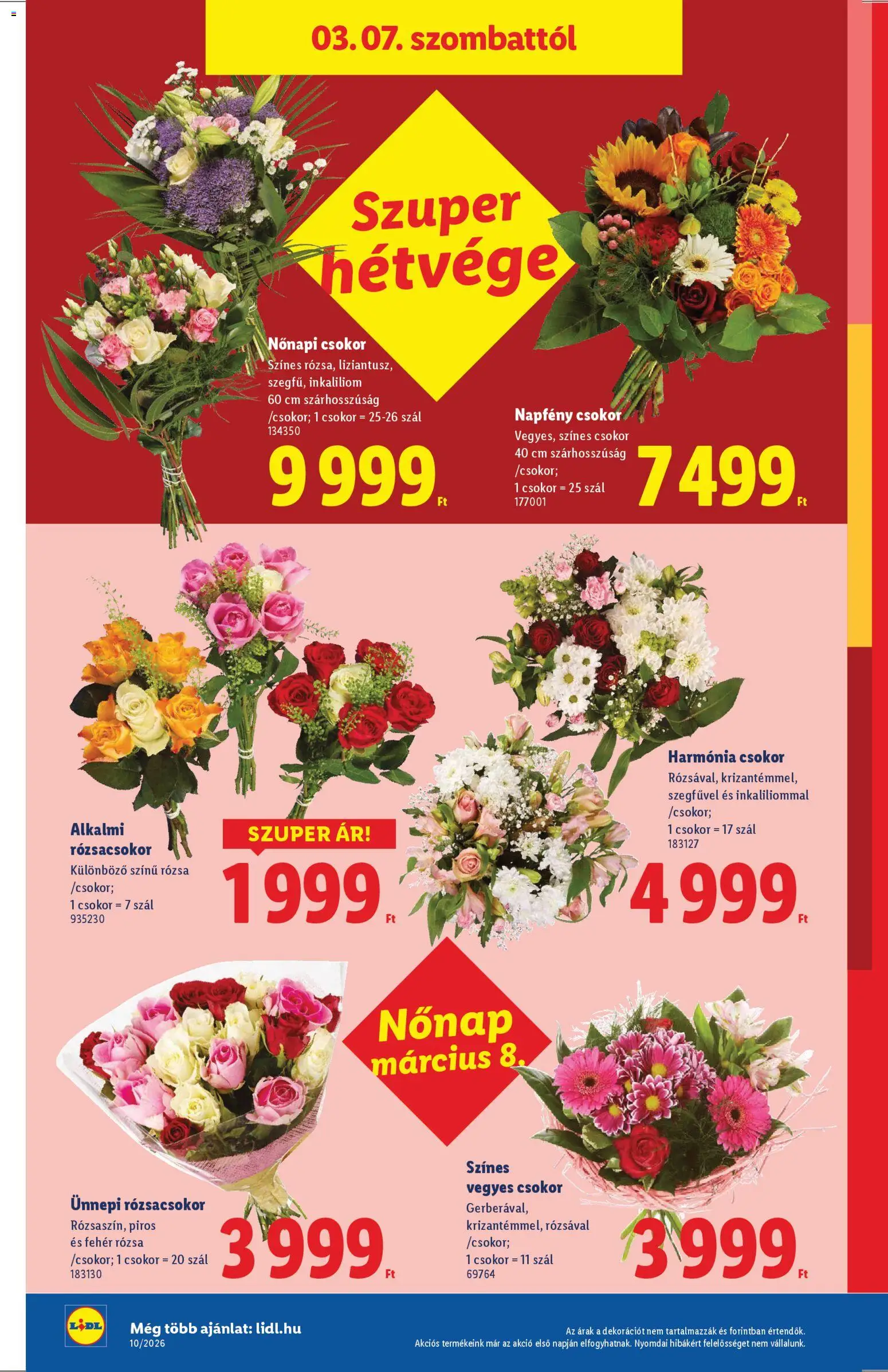 Lidl akciós ujság - amely érvényes a következő dátumtól: 05.03.2026 | Oldal: 38