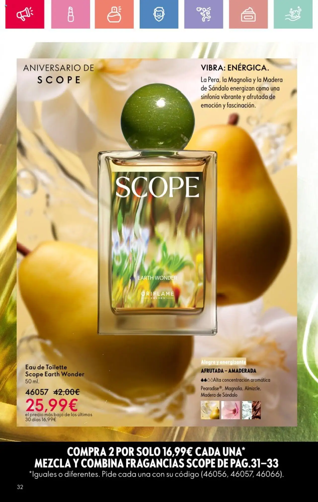 Oriflame - Catálogo Campaña 12 │ válido desde el 24.08.2025 | Página: 32 | Productos: Eau de toilette