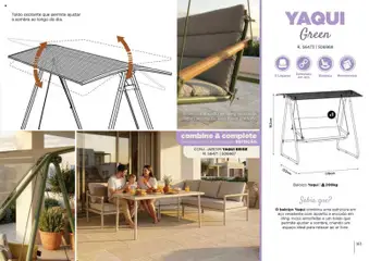 Pré-visualização Espaço Casa folheto Ar Livre 2026 válido de 07.03.2026 | Página: 163 | Produtos: Baloiço