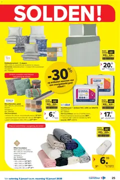 Carrefour folder - Voorbeeld van een folder van Carrefour, geldig van 02.01.2026 | Pagina: 25