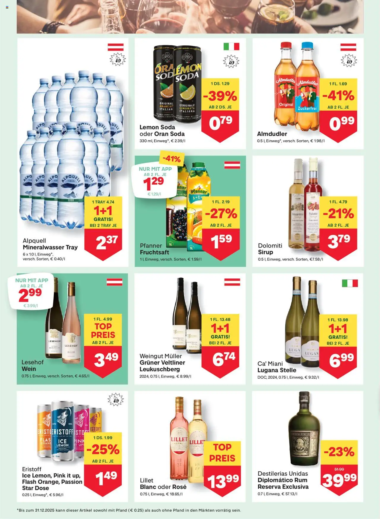 MPREIS Absam gültig ab 09.10.2025 | Seite: 10 | Produkte: Wein
