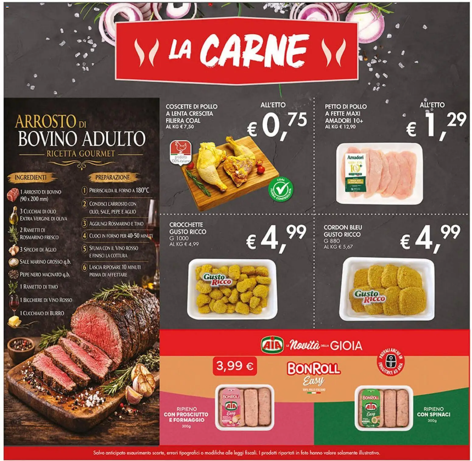 Volantino Coal del 26.03.2026 | Pagina: 5 | Prodotti: Petto di Pollo, Pepe, Olio, Il forno
