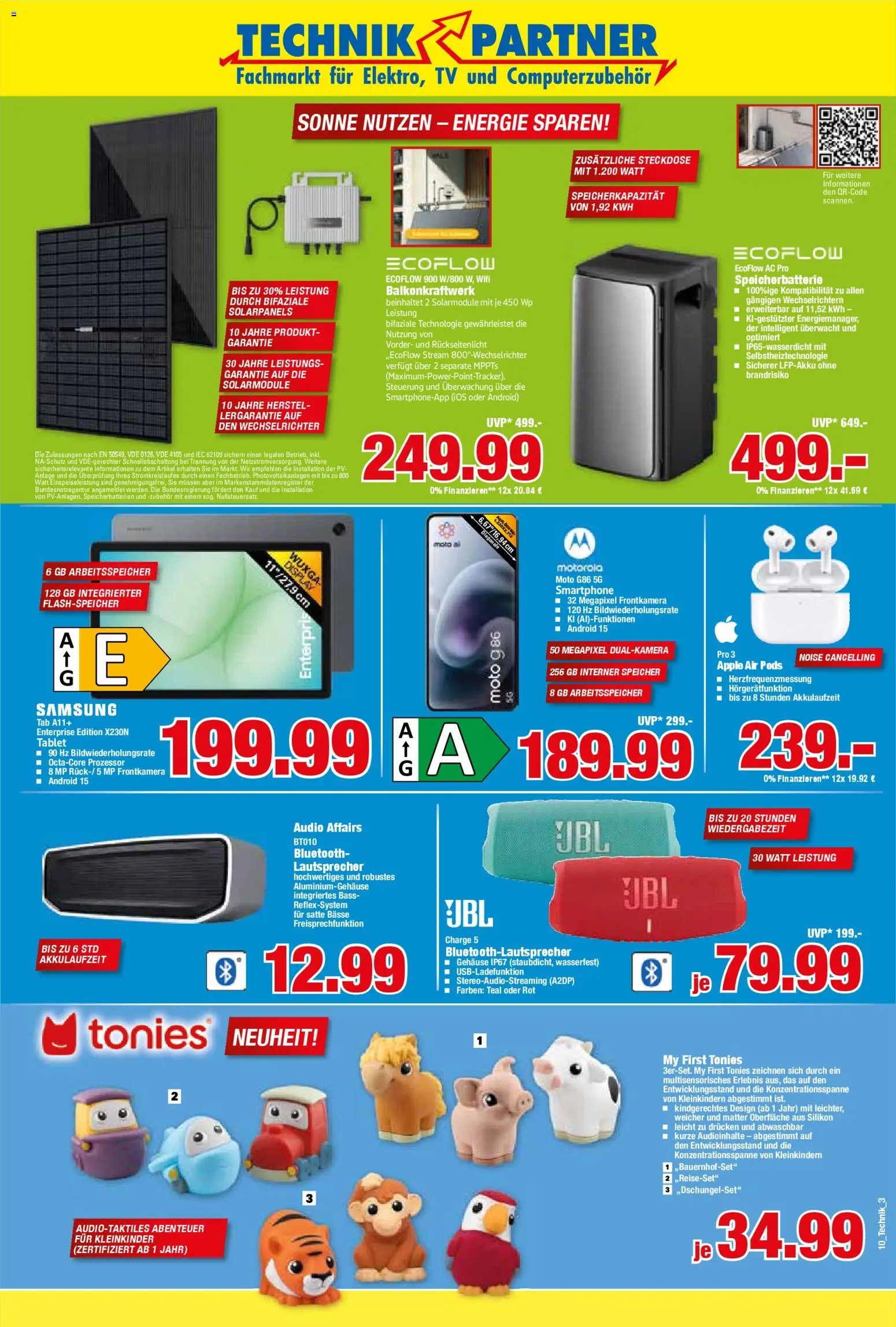 HERKULES Technik Partner – gültig ab 02.03.2026 | Seite: 3 | Produkte: Steckdose, Apple, Smartphone, TV