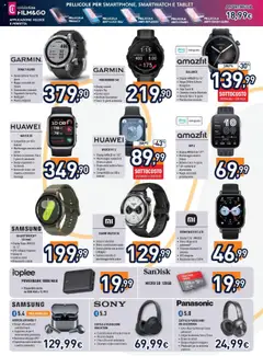 Volantino Unieuro del 17.07.2025 | Pagina: 9 | Prodotti: Xiaomi, Huawei, Audio, Pellicola