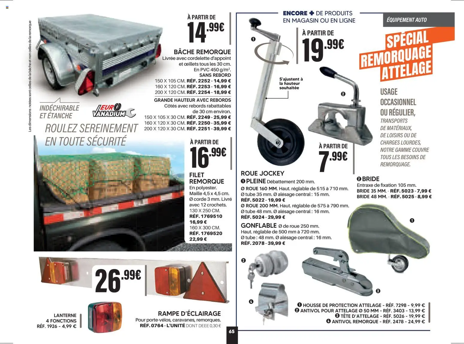 {H1} | Page: 65 | Produits: Remorque, Roue jockey, Livre