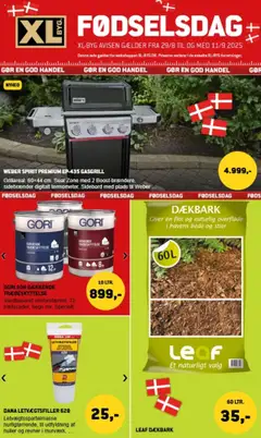 Eksempel på tilbudsavis XL-BYG - Tilbudsavis fra butik XL-BYG gyldig fra 29.08.2025