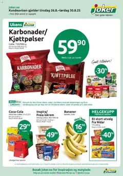 Forhåndsvisning av Joker kundeavis gyldig fra 26.08.2025