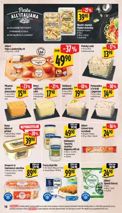 Náhled letáku Albert leták - Supermarket od 11.02.2026 | Strana: 26 | Produkty: Listové těsto, Zmrzlina, Rama, Hellmann's