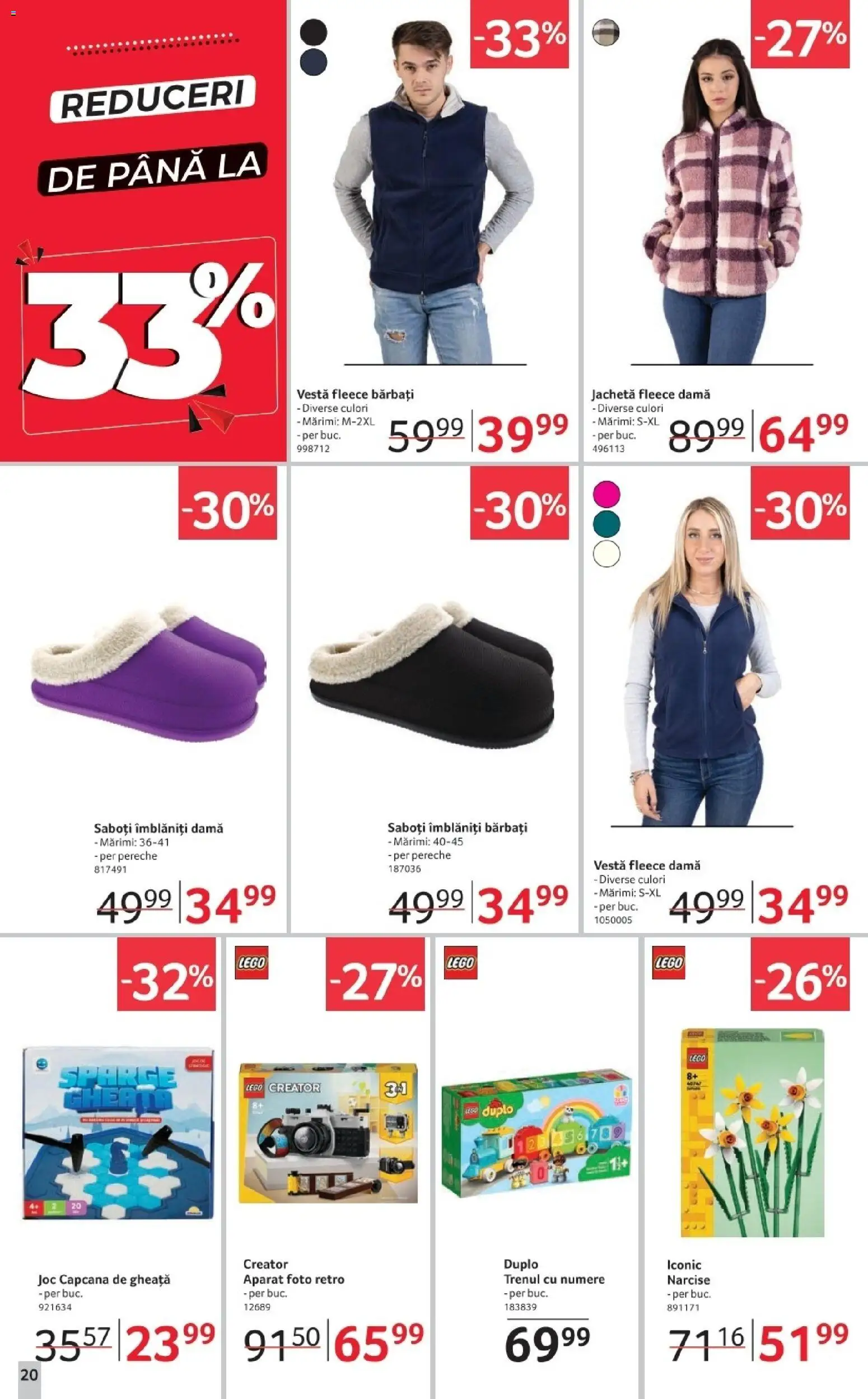 Noul catalog Selgros – valabil de la 02.01.2026 | Pagină: 20 | Produse: Aparat foto, Joc, Jachetă, Vestă