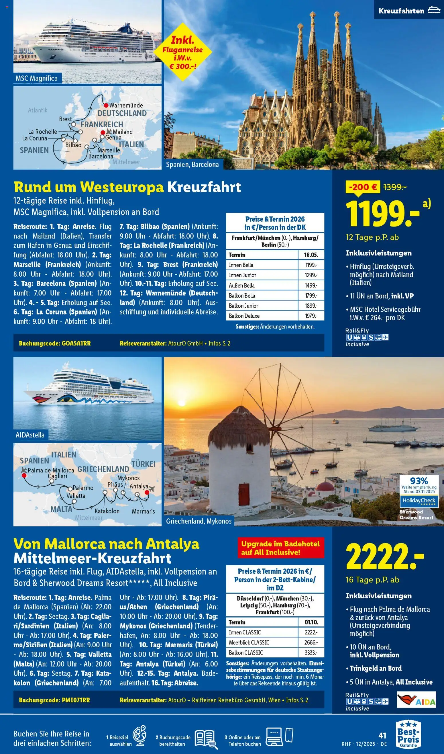 Lidl Reisen Prospekt 	 – gültig ab 28.11.2025 | Seite: 41 | Produkte: Telefon, Uhr