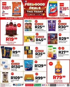 Preview of Take n Pay specials valid from 22.08.2025