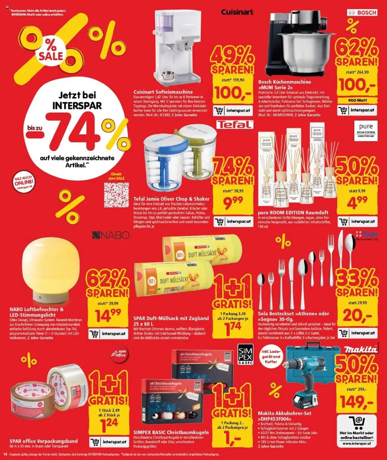 Interspar Flugblatt - Burgenland Nord gültig ab 11.09.2025 | Seite: 18 | Produkte: Nüsse, Koffer, Duft