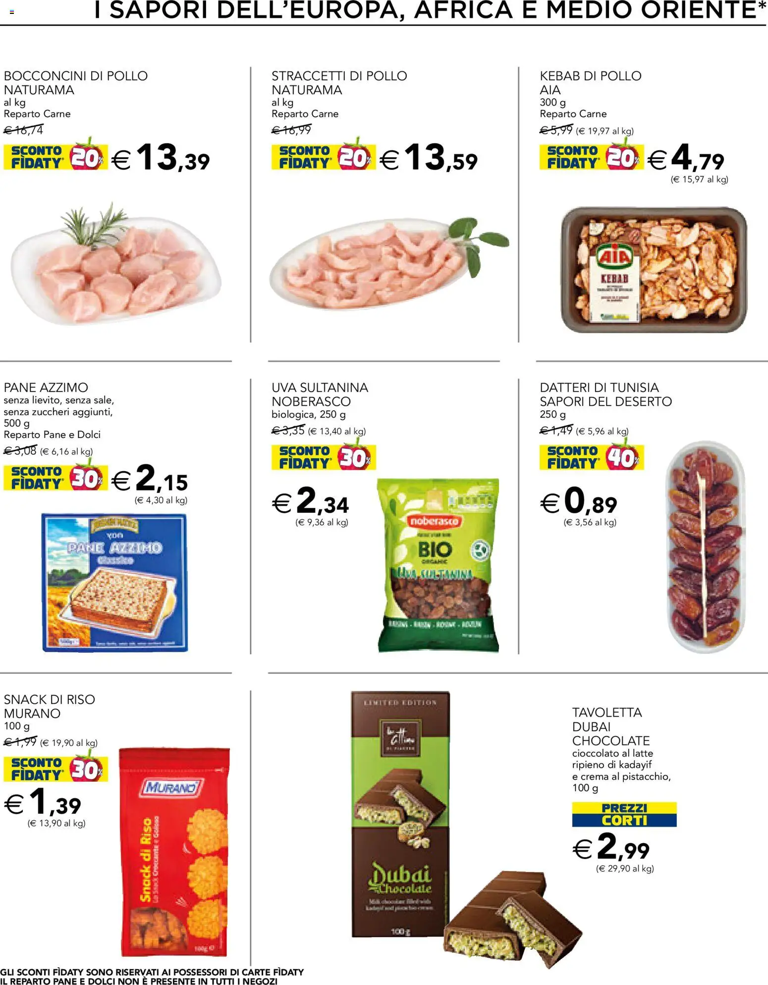 Volantino Esselunga S del 12.02.2026 | Pagina: 13 | Prodotti: Crema, Cioccolato, Riso, Uva