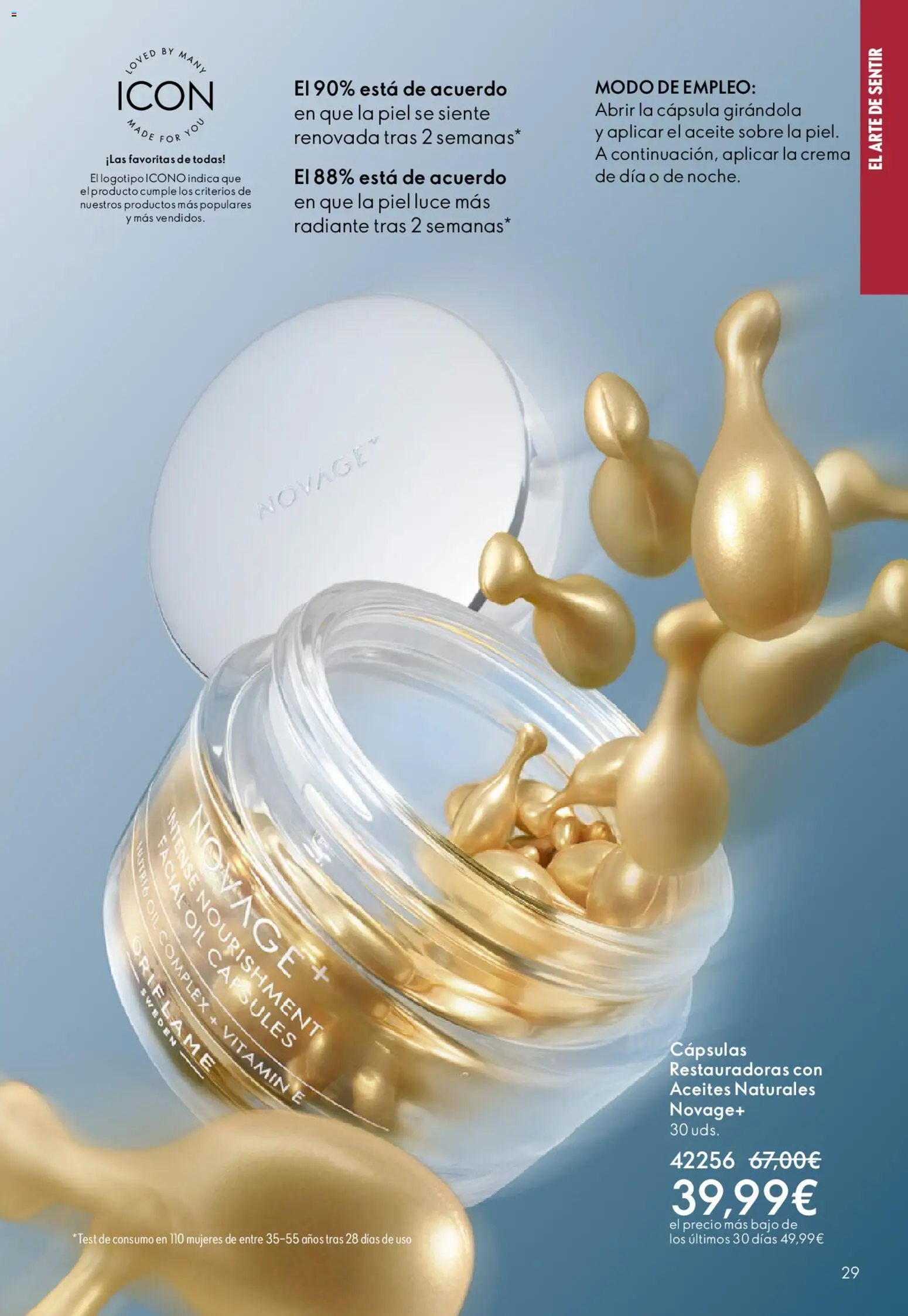 Oriflame - Catálogo Campaña 6 │ válido desde el 22.04.2026 | Página: 29 | Productos: Aceite, Crema