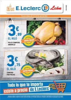 Vista previa E.Leclerc León válido desde el 13.04.2026
