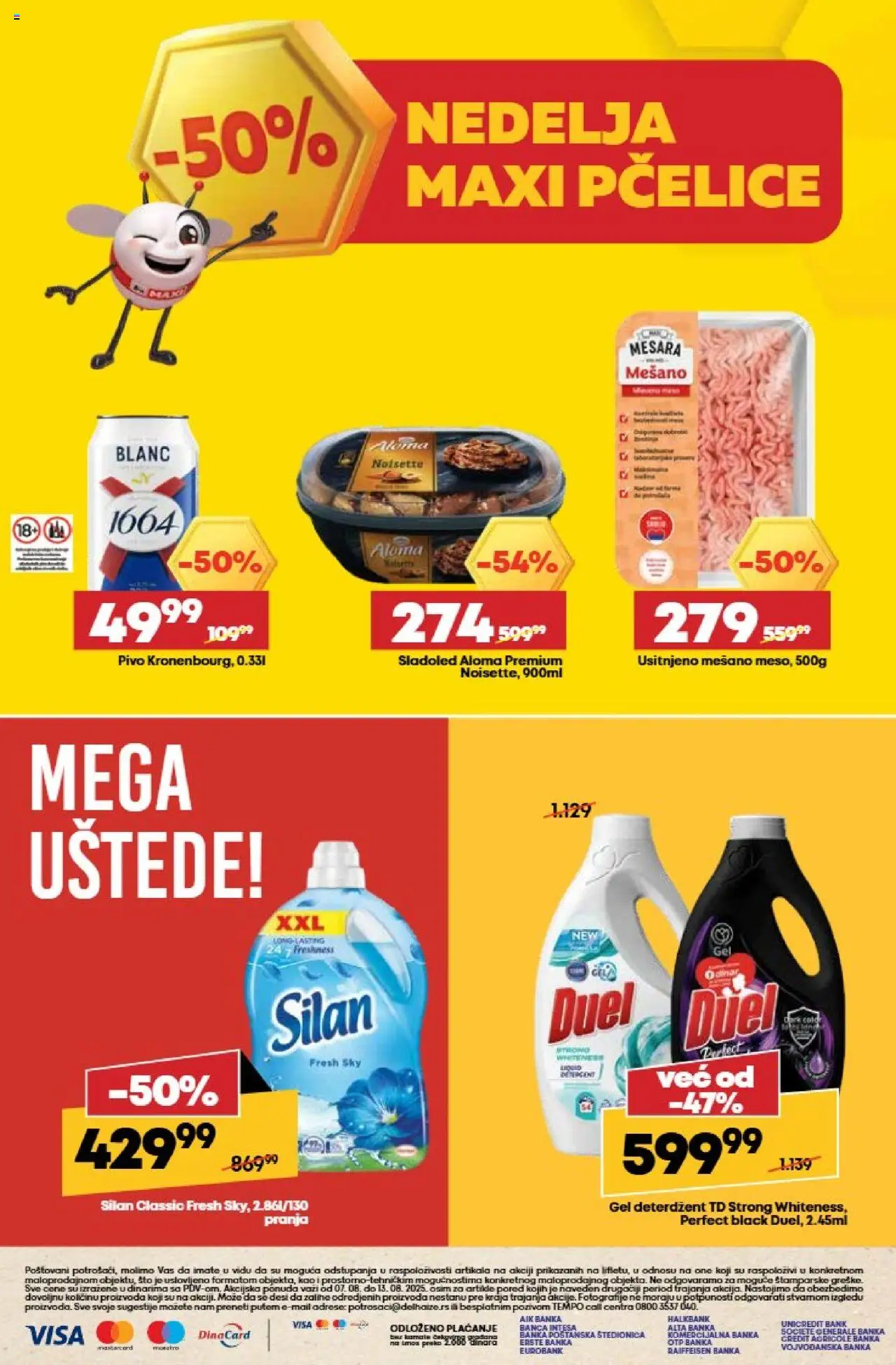 Tempo katalog - važi od 07.08.2025 | Strana: 36 | Proizvode: Sladoled, Sto, Silan, Pivo