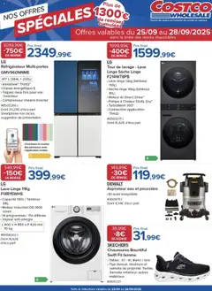 Costco - Prévisualisation de Costco catalogue Une nouvelle sélection d'offres valide à partir de 25.09.2025