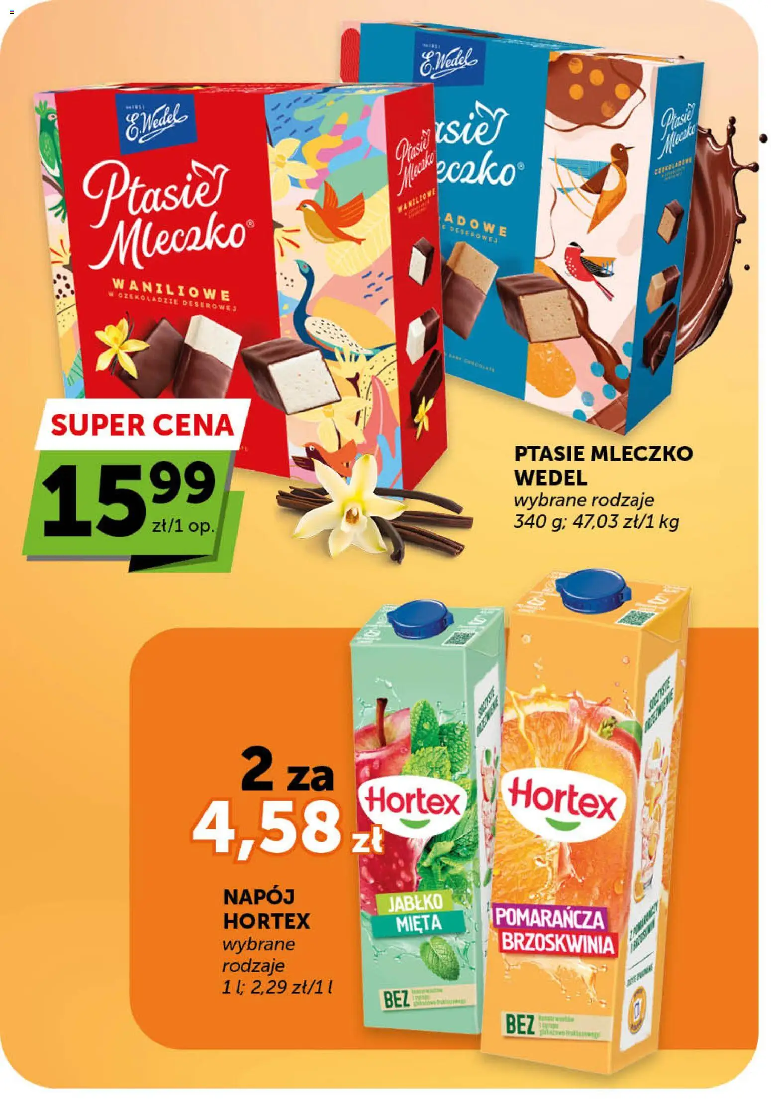 Euro Sklep gazetka od 26.03.2026 | Strona: 5 | Produkty: Brzoskwinia, Mięta, Ptasie mleczko