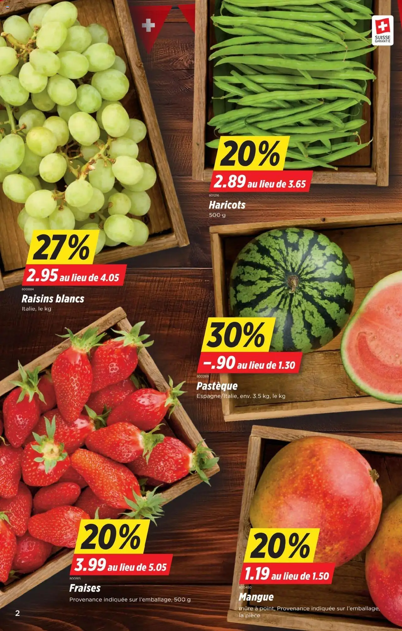 Denner Aktionen FR ab 29.07.2025 | Seite: 2 | Produkte: Mango