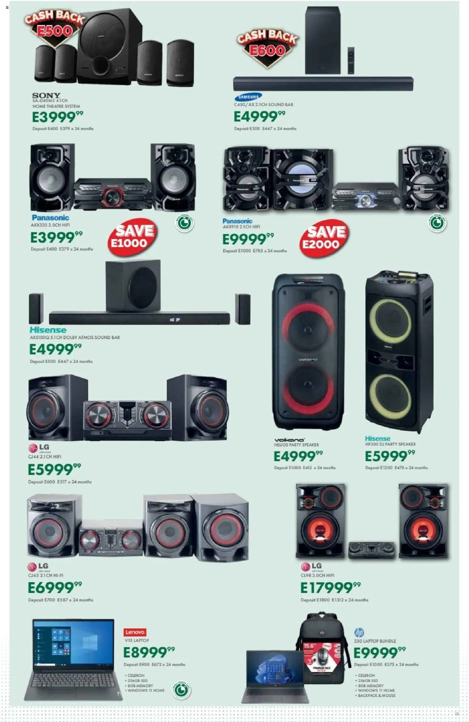 New Beares catalogue – valid from 13.04.2026 | Page: 15 | Products: Mouse, Backpack, Speaker, Laptop