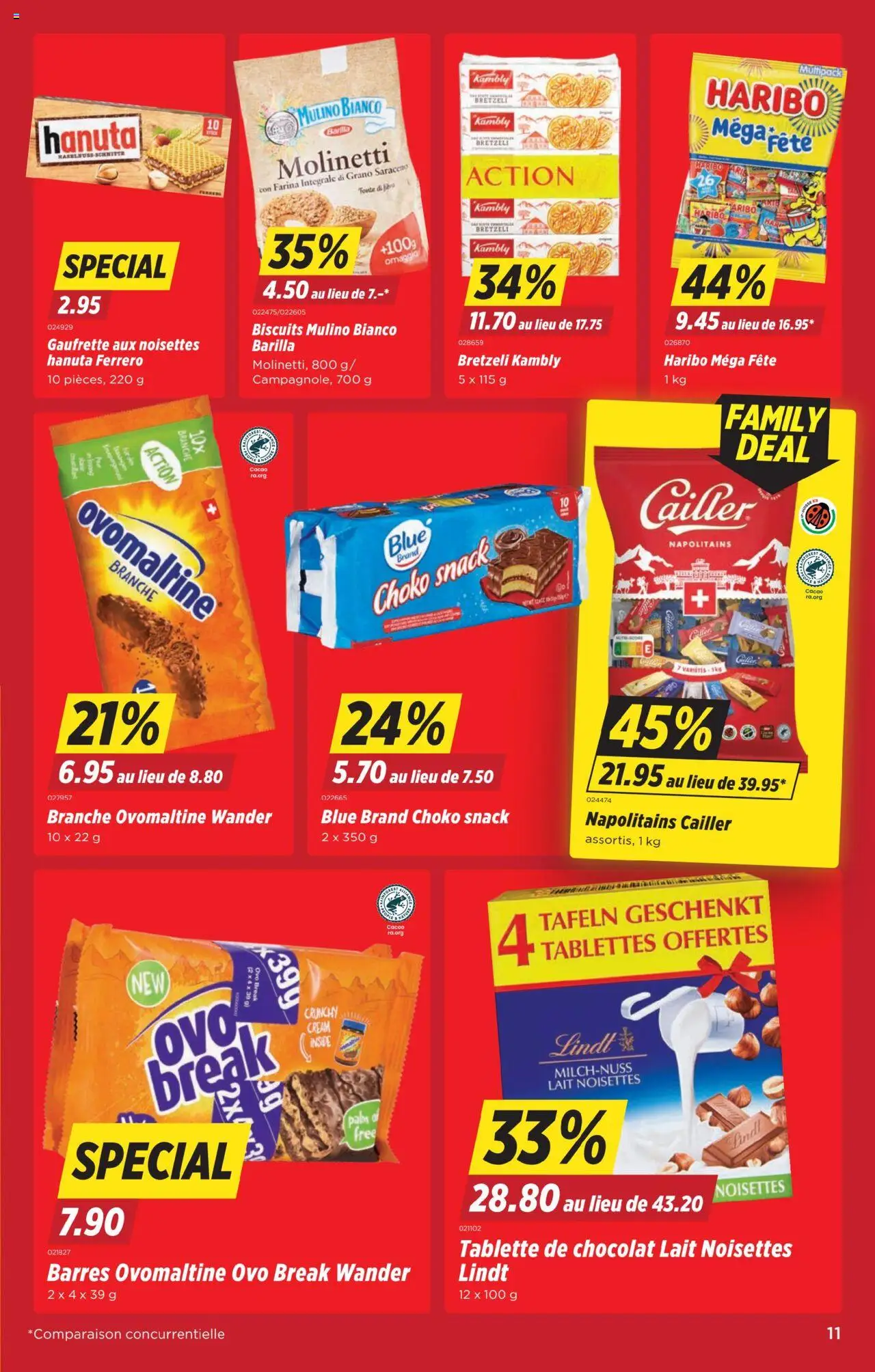 Denner Prospectus ab 22.07.2025 | Seite: 11 | Produkte: Barilla, Tablette