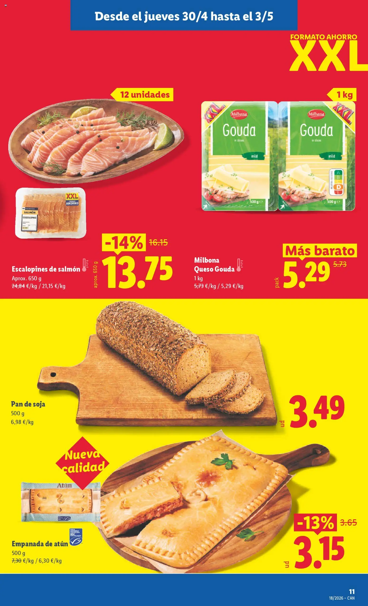 Lidl folleto │ válido desde el 27.04.2026 | Página: 31 | Productos: Queso, Pan, Queso Gouda