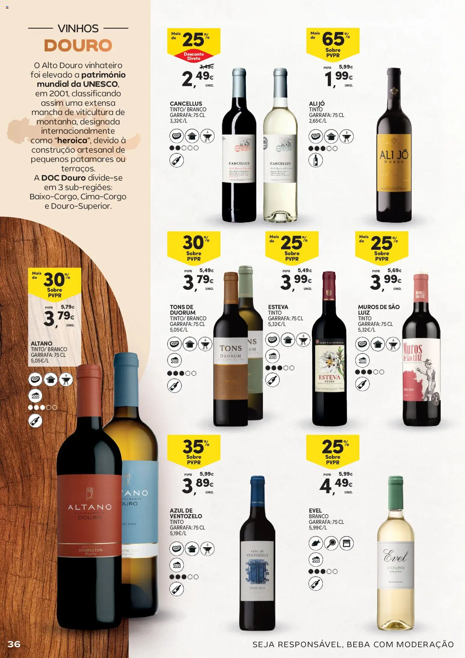 Continente - Queijos, Enchidos e Vinhos Aproveite para petiscar │ válido de 03.02.2026 | Página: 36