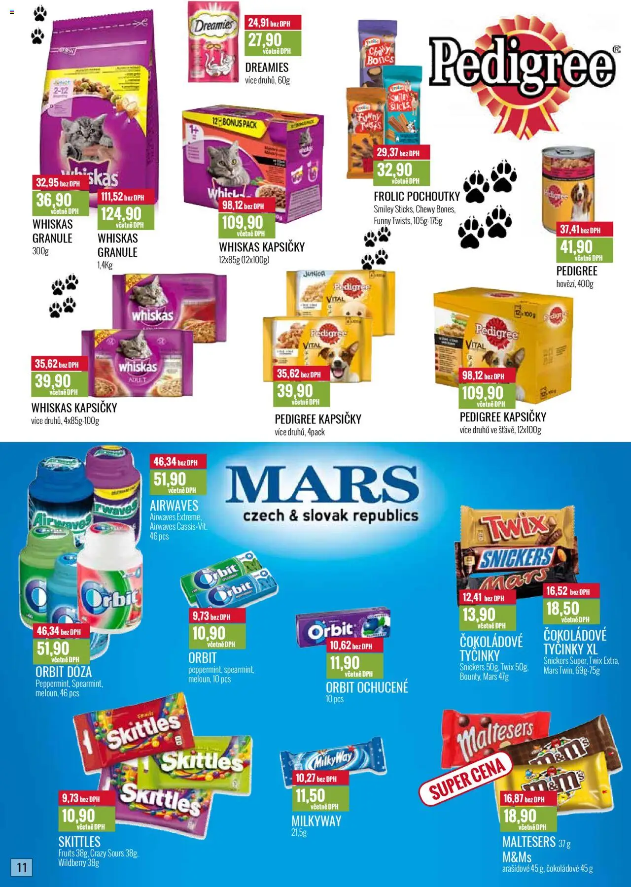 Ratio leták od 01.06.2025 | Strana: 12 | Produkty: Dóza, Twix, Tyčinky, Skittles