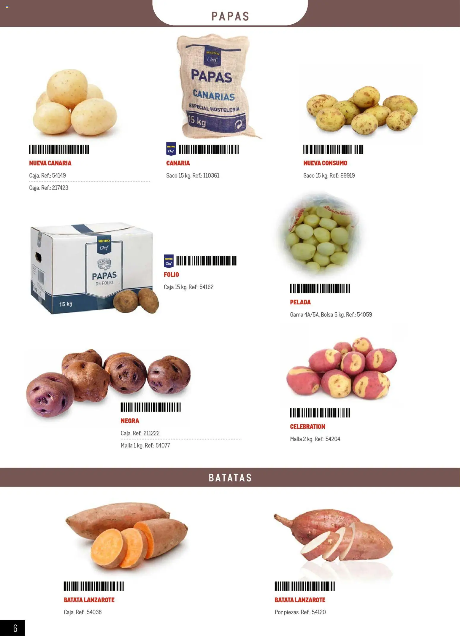 Makro - Especial Frutas y Verduras Canarias │ válido desde el 05.01.2026 | Página: 6 | Productos: Bolsa, Caja