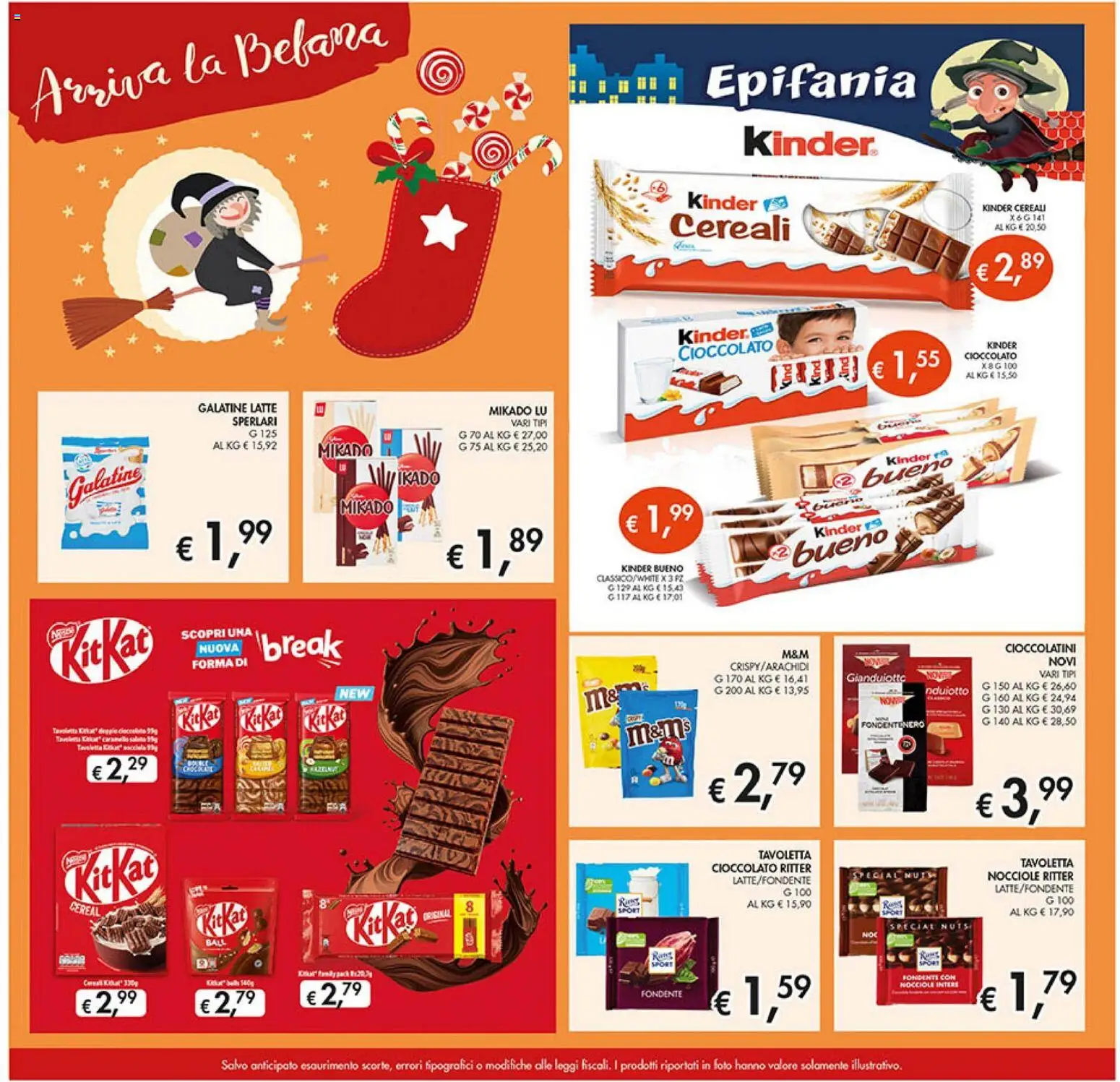 Volantino Coal del 27.12.2025 | Pagina: 19 | Prodotti: Cioccolato, Cereali, Nocciole, Cioccolatini