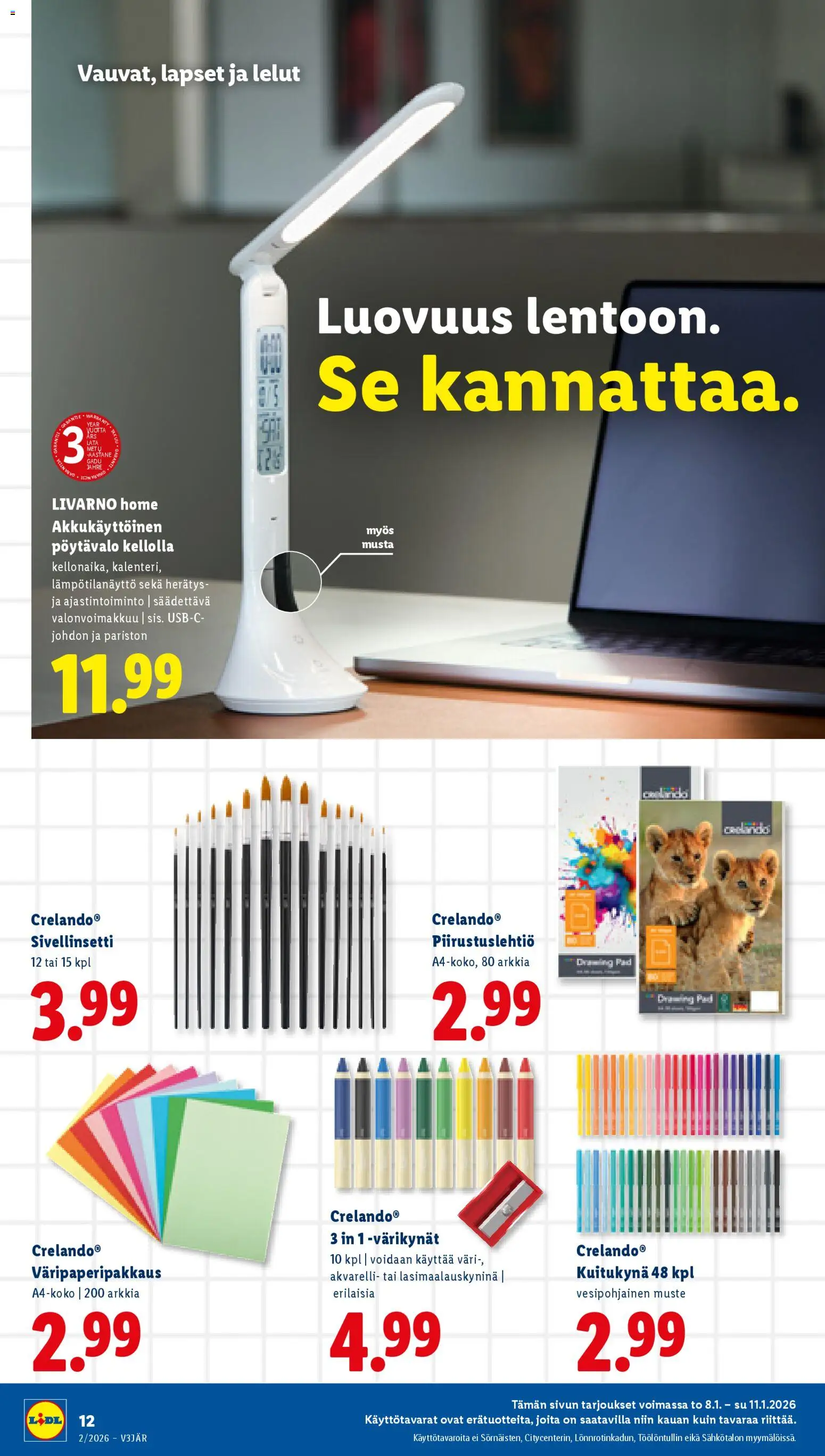Lidl tarjoukset – voimassa 08.01.2026 alkaen | Sivu: 14