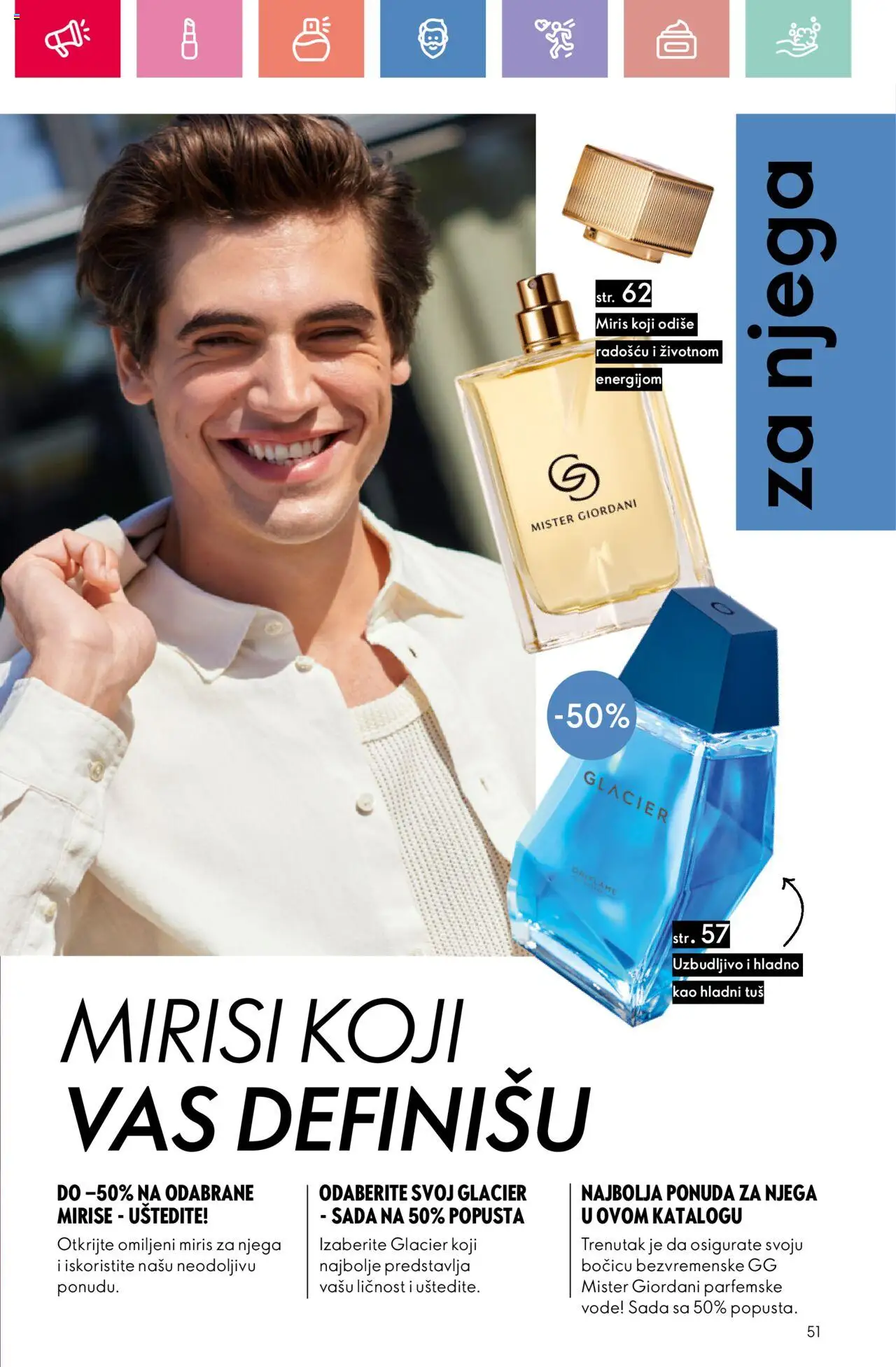 Oriflame katalog - važi od 22.06.2025 | Strana: 51 | Proizvode: Miris, Tuš