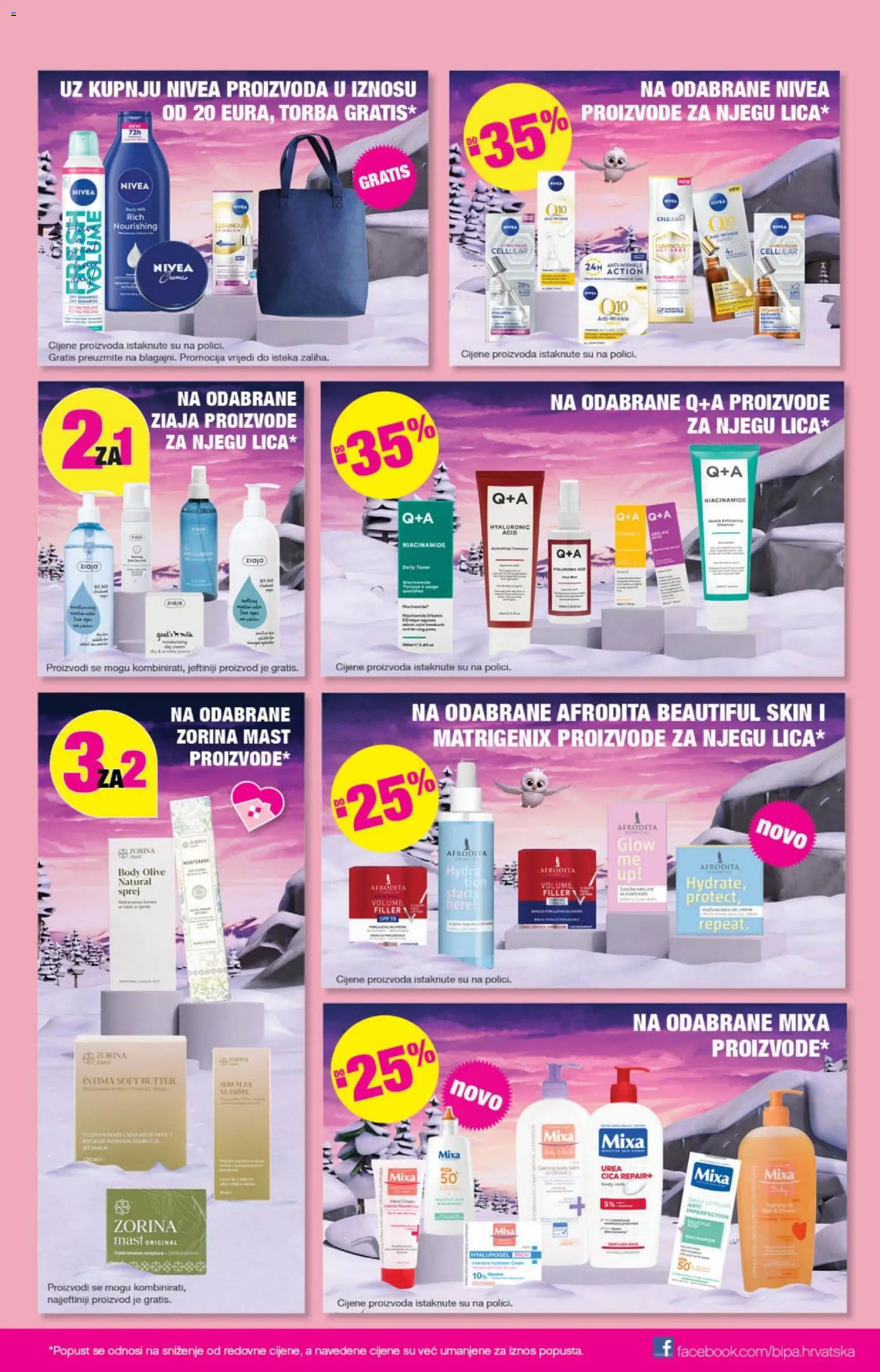 Bipa katalog | vrijedi od 13.11.2025 | Stranica: 5 | Proizvodi: Mast, Nivea, Torba, Toner