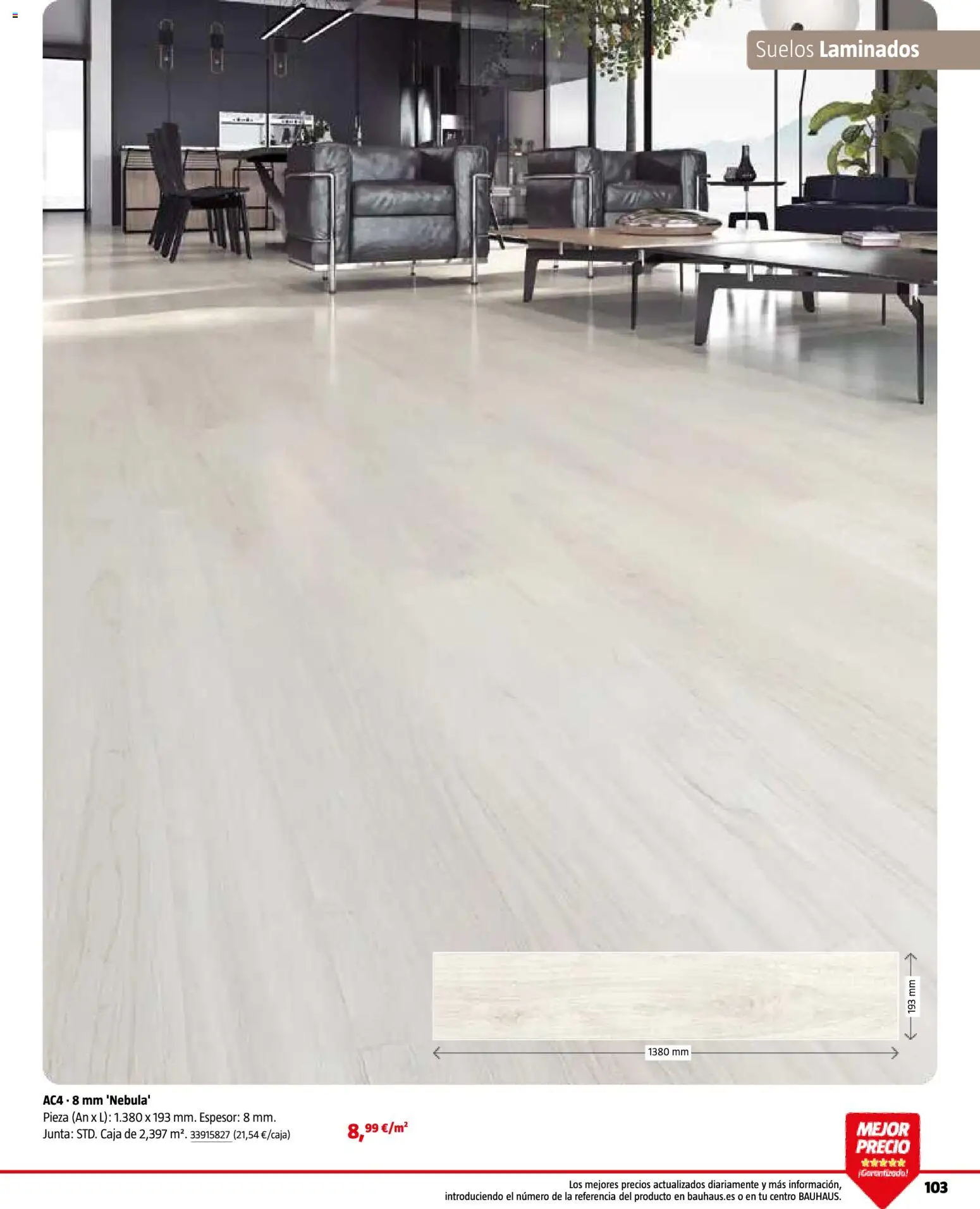 Bauhaus - Suelos y revestimientos │ válido desde el 24.02.2026 | Página: 103 | Productos: Caja