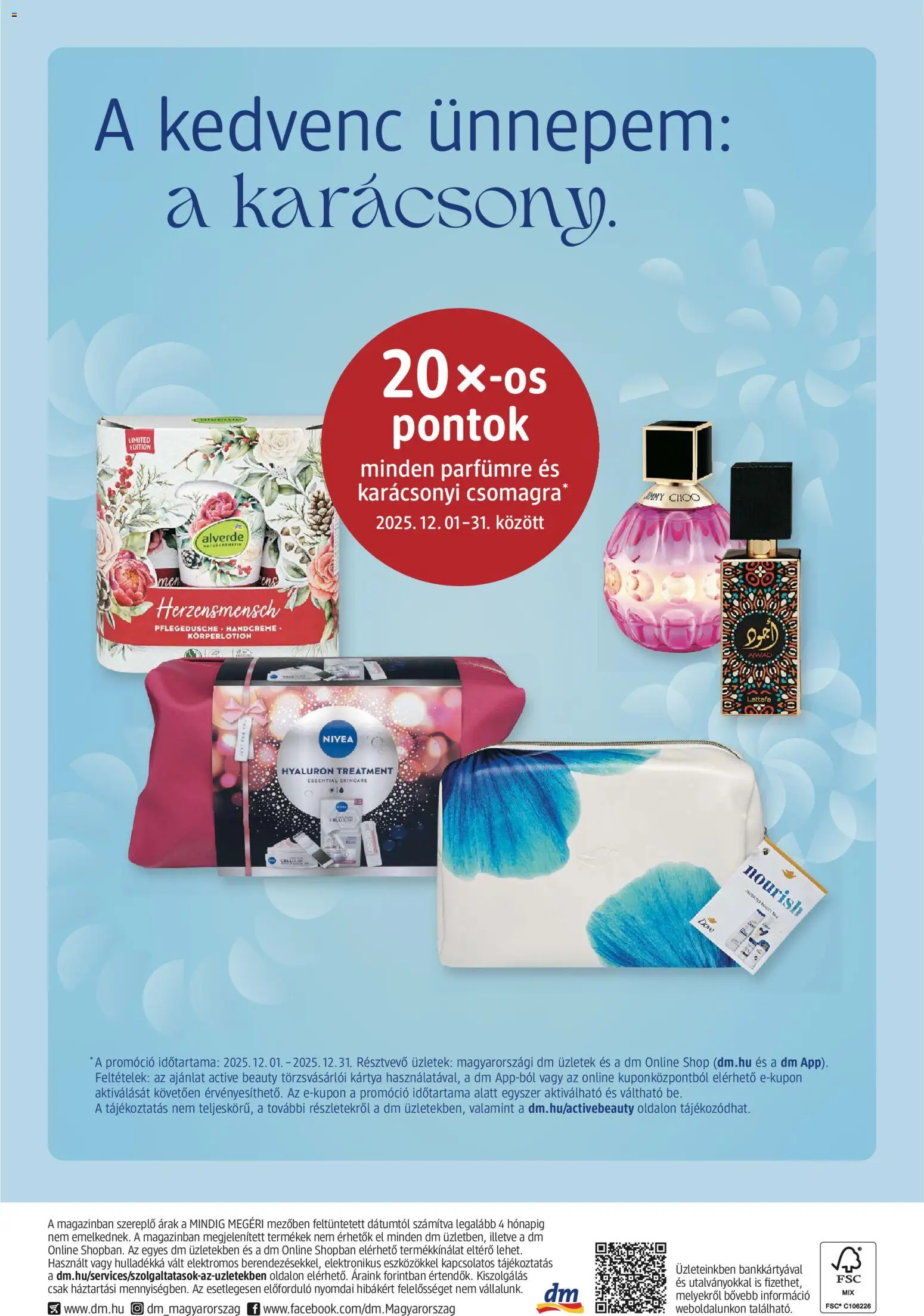 DM Drogerie Markt akciós ujság - amely érvényes a következő dátumtól: 27.11.2025 | Oldal: 24 | Termékek: Parfüm