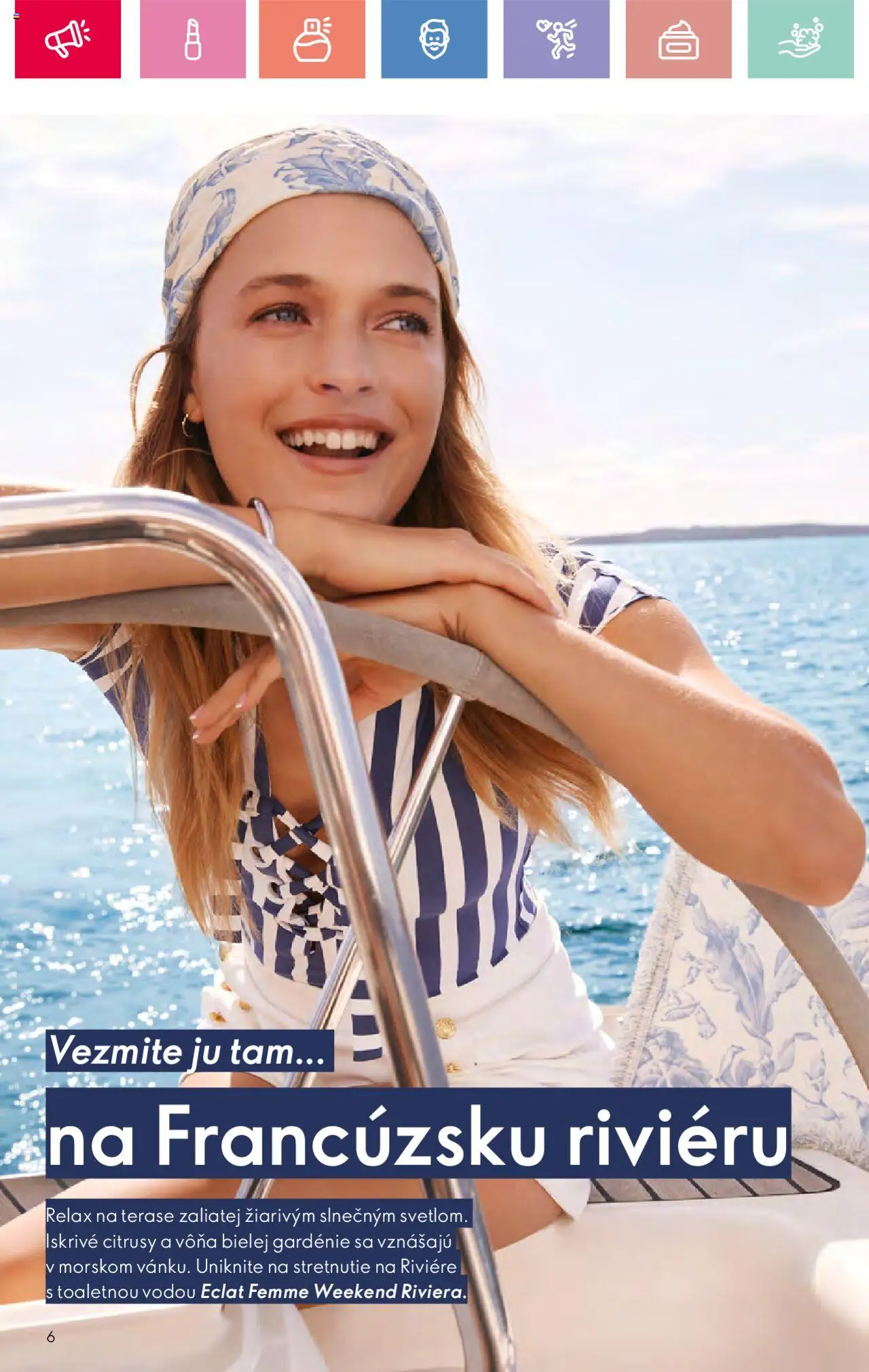 Katalóg Oriflame 9 2025 │ platný od 15.06.2025 | Strana: 6 | Produkty: Toaletná voda, Voda