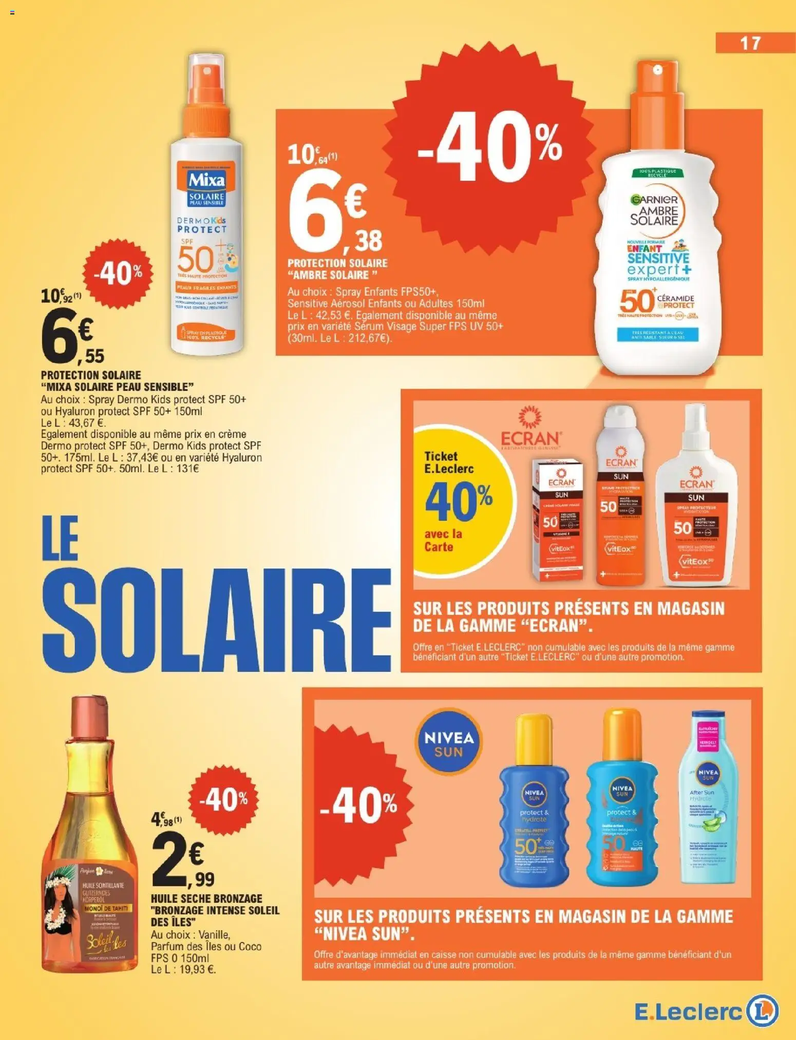 {H1} | Page: 17 | Produits: Serum, Parfum, Crème solaire, Huile