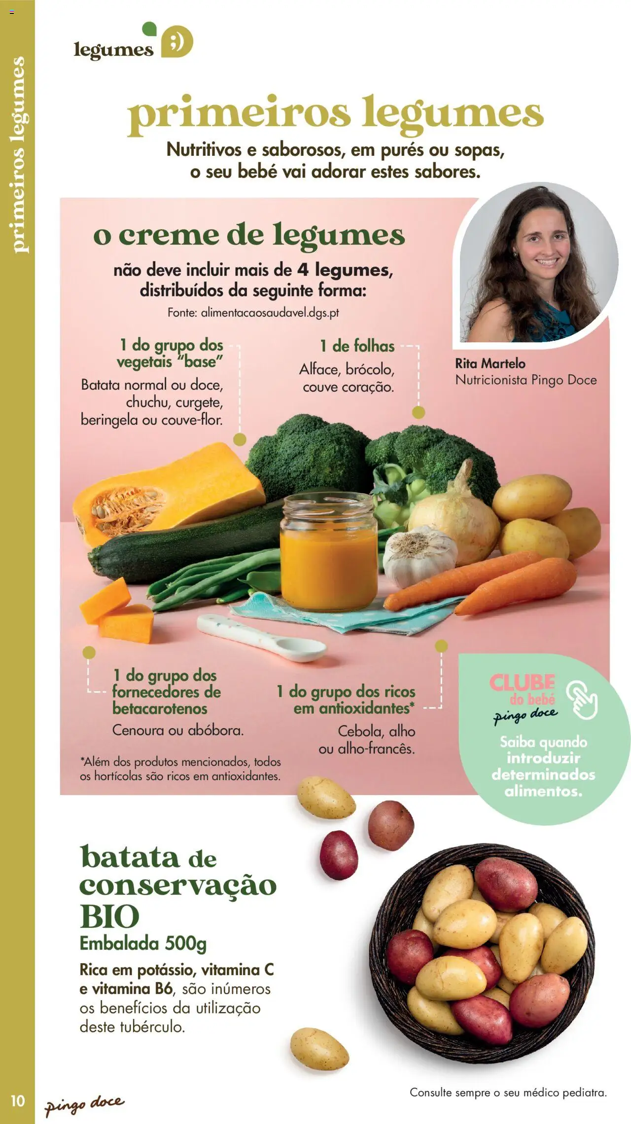 Pingo Doce - Catálogo Fruta e Legumes │ válido de 20.05.2025 | Página: 10 | Produtos: Batata, Base, Cenoura, Creme
