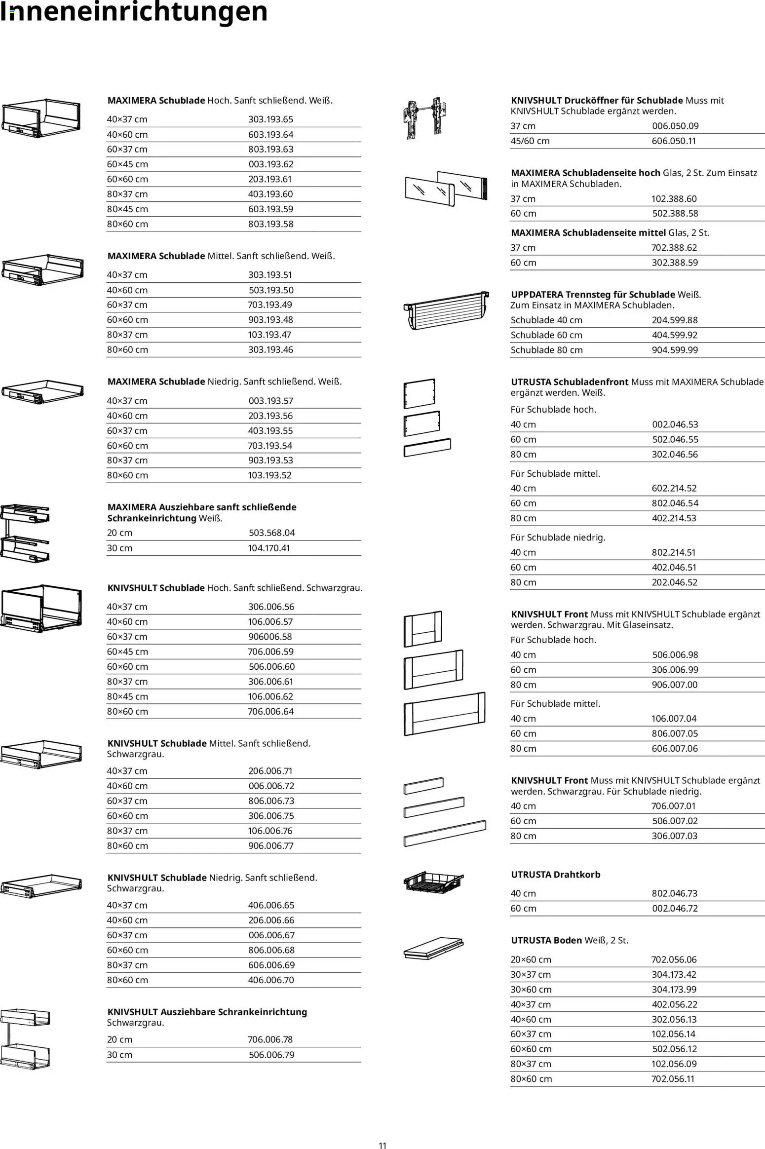 Ikea Küchensystem – gültig ab 02.01.2026 | Seite: 11