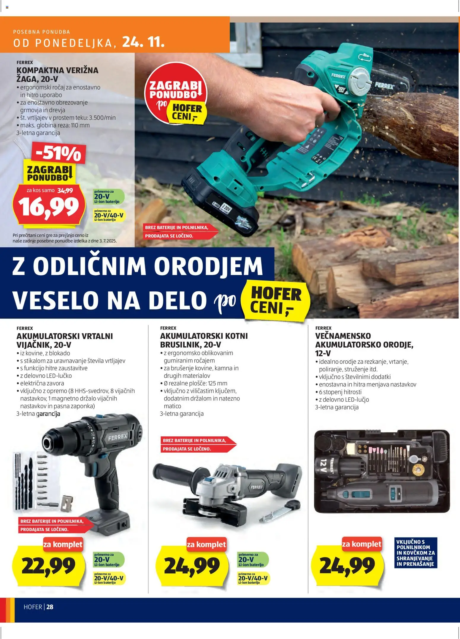 Hofer SI katalog | vrijedi od 20.11.2025 | Stranica: 28