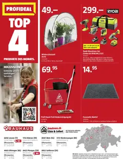 Bauhaus Aktionen ab 29.09.2025 gültig | Seite: 32 | Produkte: Uhr, Ladegerät, Fußmatte