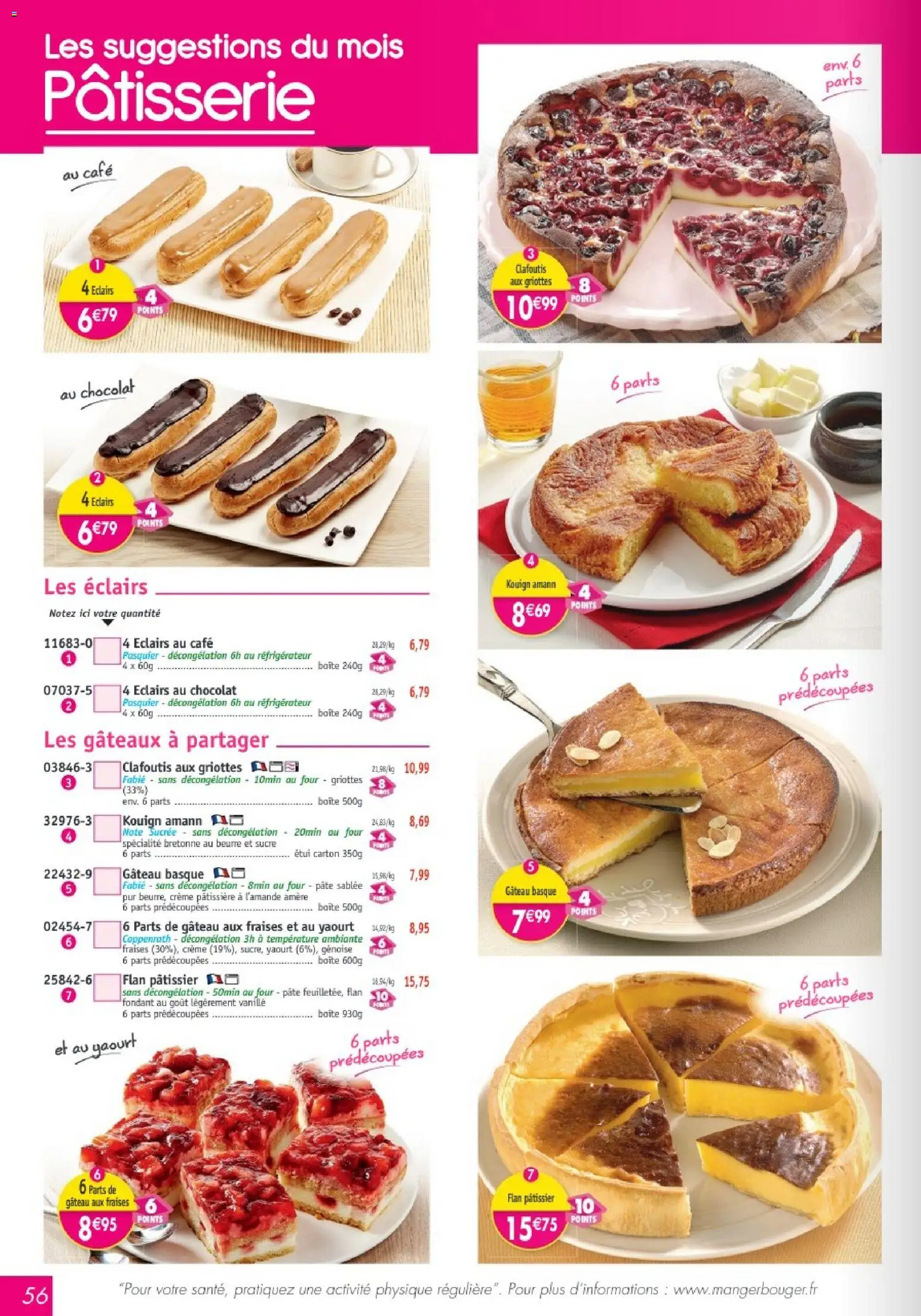 {H1} | Page: 56 | Produits: Étui, Réfrigérateur, Beurre, Café