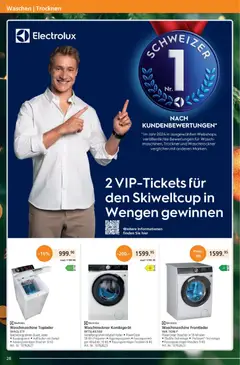 Fust Aktionen ab 01.01.2025 gültig | Seite: 28 | Produkte: Waschtrockner, Jeans, Waschmaschine, Trockner