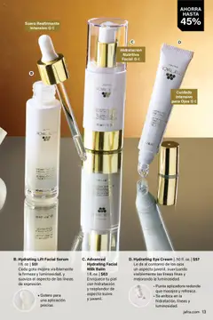 JAFRA folleto │ válido desde el 01.07.2025 | Página: 13 | Productos: Sérum, Gotero, Crema, Crema hidratante