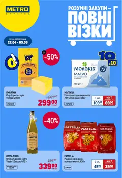Metro акції дійснийкції з 22.04.2026