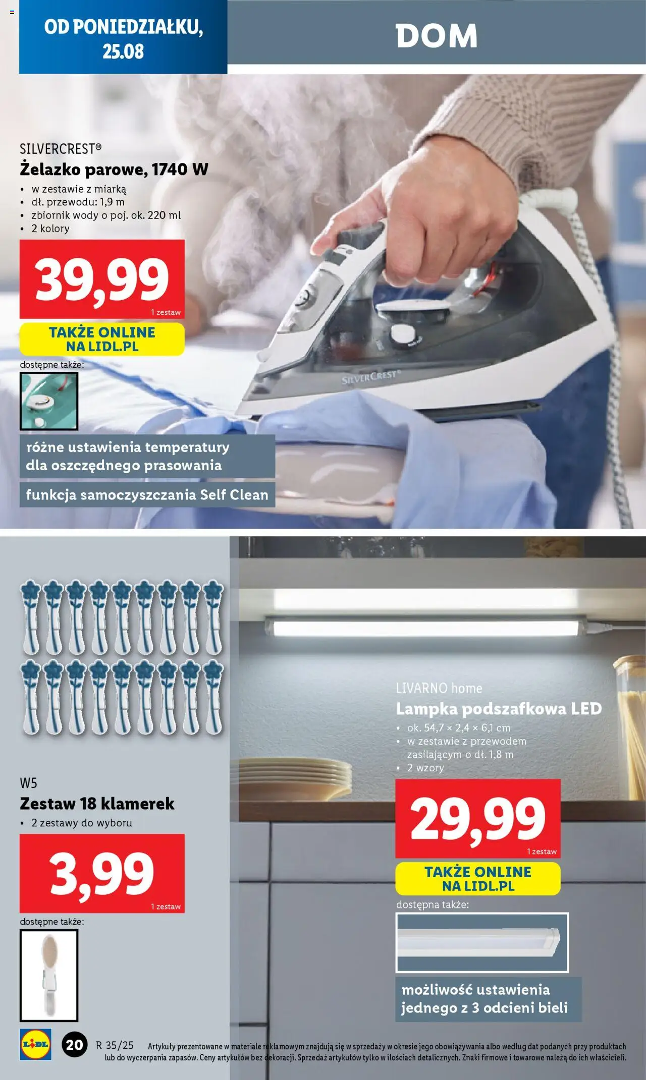 Lidl Katalog od 25.08.2025 | Strona: 20