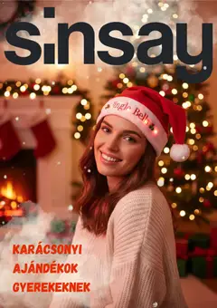 Sinsay Akciós újság - amely érvényes a következő dátumtól: 26.11.2025