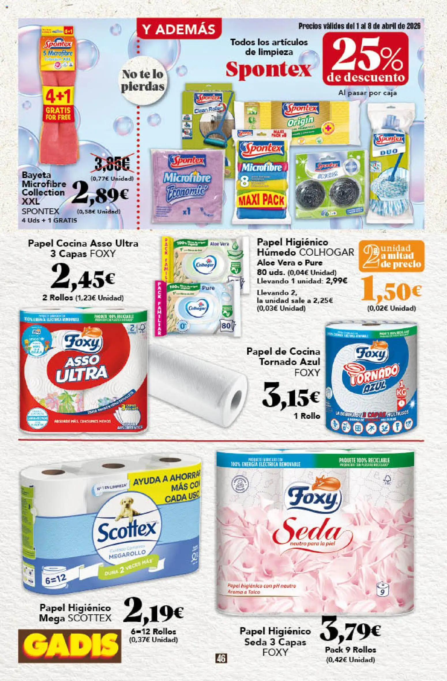 Gadis folleto │ válido desde el 01.04.2026 | Página: 46